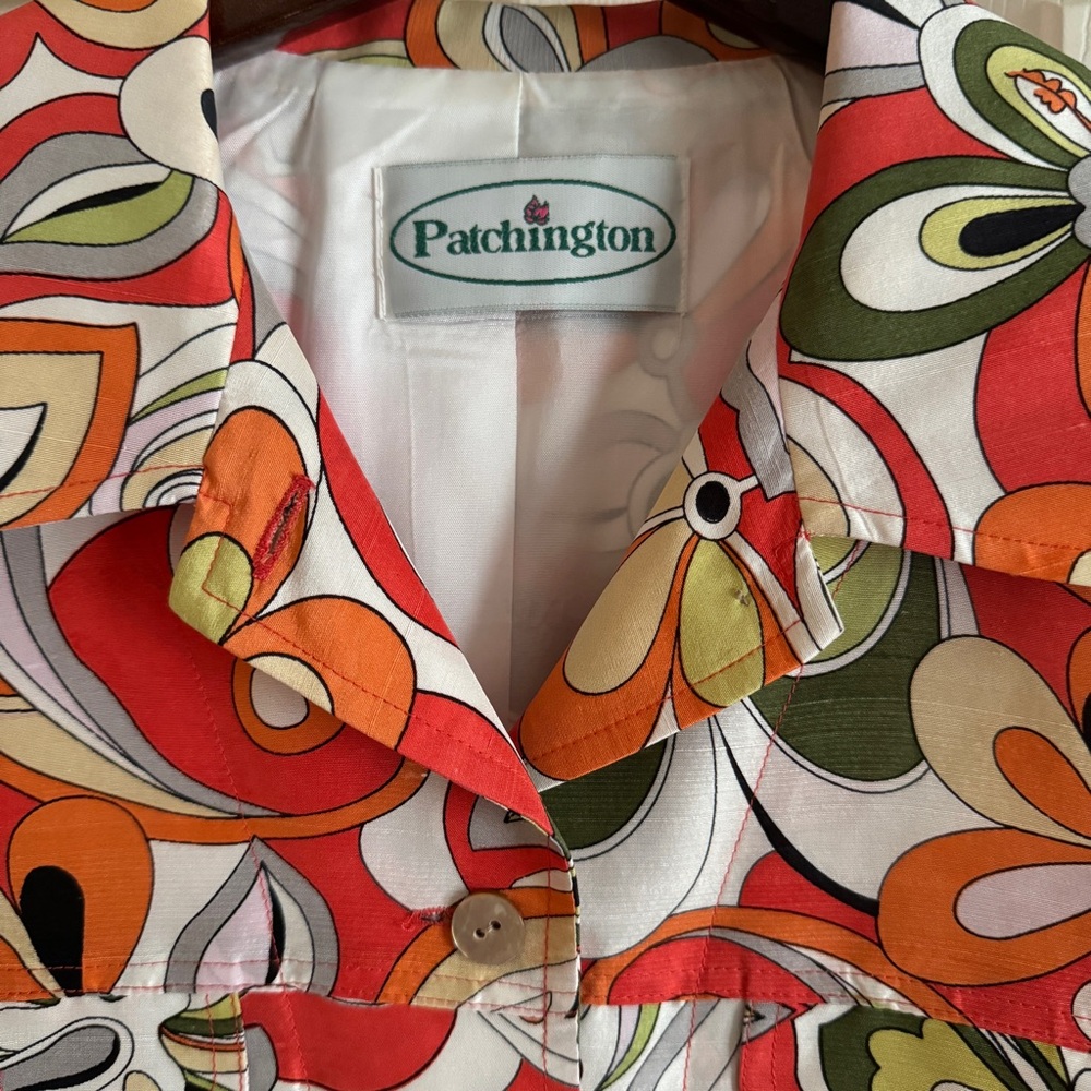 Patchington Silk Jacket Medium - image 2